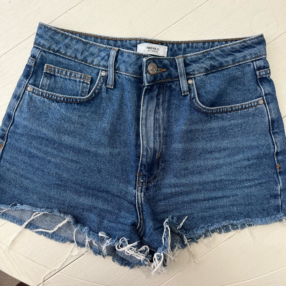 High waisted shorts